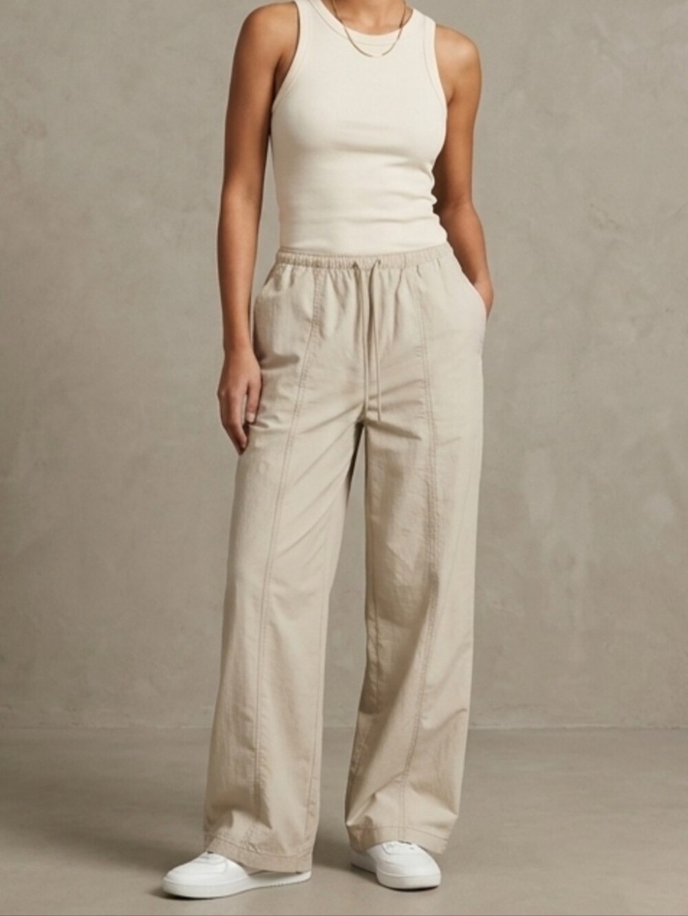 Zara Wide Leg Relaxed Pants